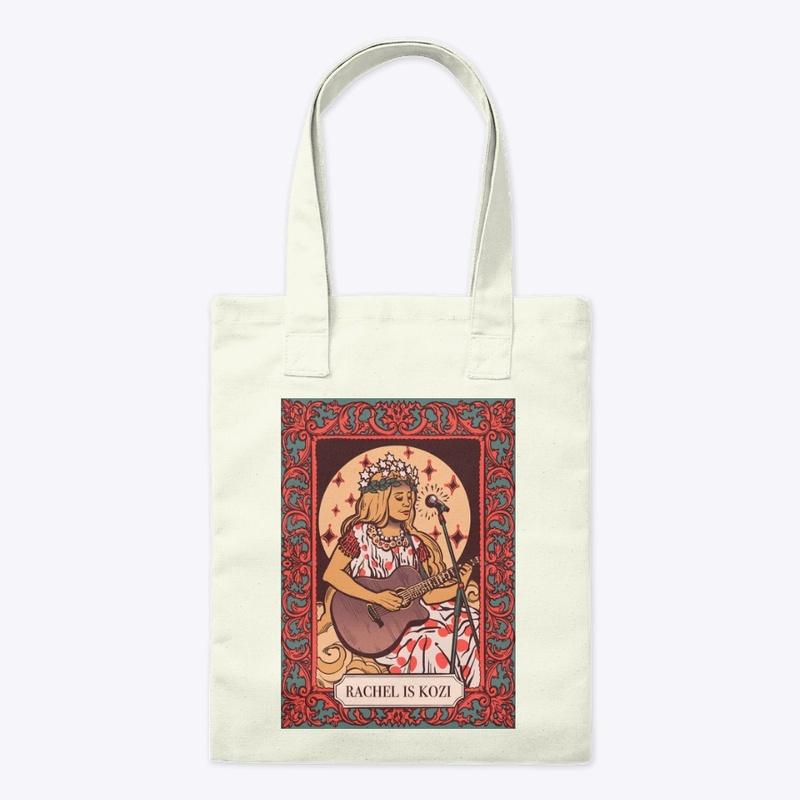 Rachel is Kozi Tote Bag